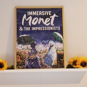 Immersive Monet Poster